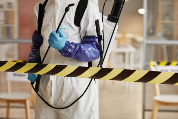 Professional Biohazard technician working in Alto, MI
